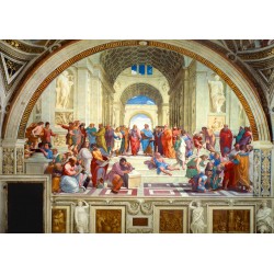Puzzle 1000 pièces Raphael - The School of Athens, 1511