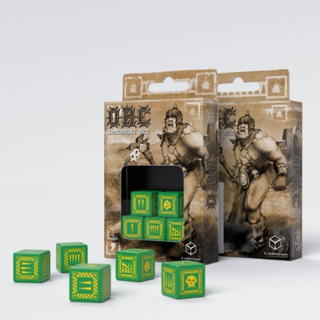 QW - Orc green & yellow 5D6