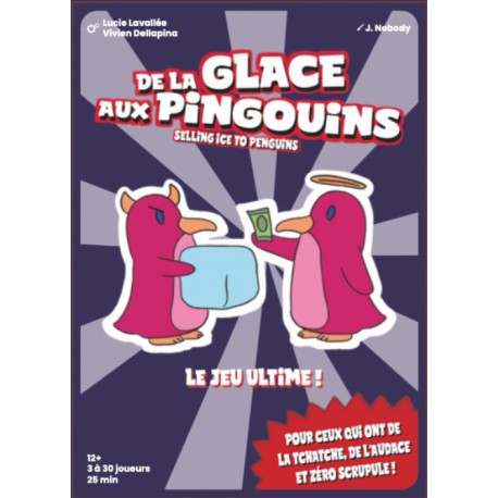FICHER INCOMPLETE De la Glace aux Pingouins