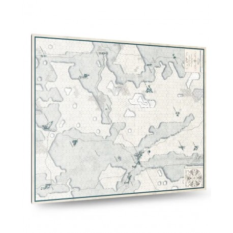 Eylau 1807 Mounted Maps