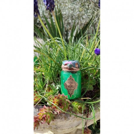 Potion de hasard Printemps - 2 Dé 6 Gamme Enfant, fiole en plastique