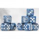 Nords Logo on Blue Marbled Dice with White Pips - 24 per pack
