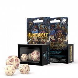 QW - runequest beige & burgundy