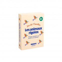 Jeu de 7 familles - Les Animaux Rigolos - ANIMAUX
