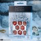 Game Of Thrones. Lannister Dice Set.