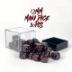 Kit de 36 des 6 - Noir et rouge