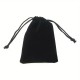 Petit sac velour noir