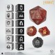 The Hobbit Tcg Dice Set - Ember Hearth