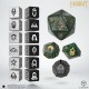 The Hobbit Tcg Dice Set - Verdant Grove