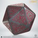The Hobbit Spindown D20 - Lunaris Tcg Jumbo Die