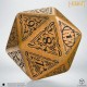The Hobbit Spindown D20 - Solaris Tcg Jumbo Die