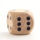 D6 bois 4cm