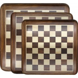 Echiquier&nbsp;marqueté&nbsp;30cm&nbsp;en&nbsp;Palissandre