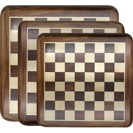 Echiquier&nbsp;marqueté&nbsp;30cm&nbsp;en&nbsp;Palissandre
