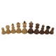 "Pièces&nbsp;échecs&nbsp;Russian&nbsp;""zagreb""&nbsp;&nbsp;buis/acacia&nbsp;n°5"