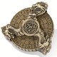 Dé Rotatif 6 En 1 .d20 D12 D10 D8 D6 D4 . Métal . Couleur Bronze Type Dragonhead