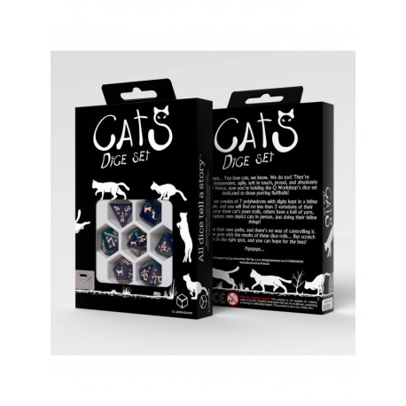 Cats Dice Set: Mittens