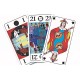 Tarots "Fabuleux" 78 cartes FOURNIER 330gr (x6)