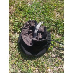 Bourse Velour Noir 13 Cm 15 Cm Multirangement