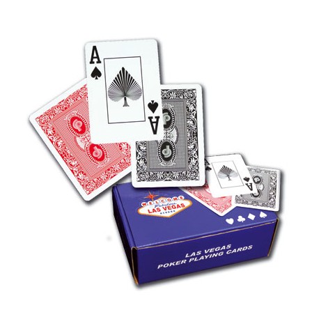 Cartes Poker 100 % plastique éco ( x 12 )