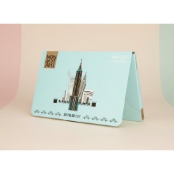3d Color City New York