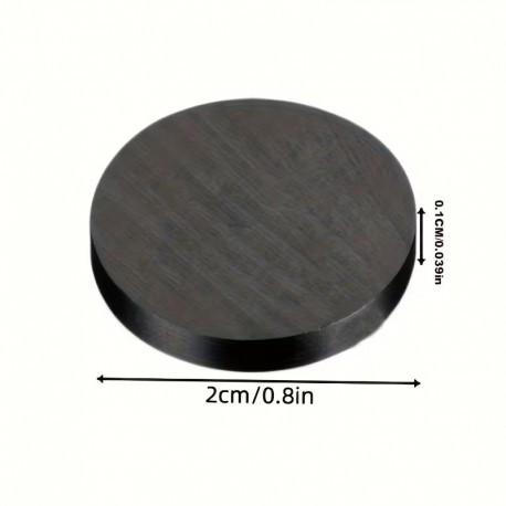 Aimant Rond Avec Film Autocollant Diam 2cm De 1mm Lot De 50 En Blister