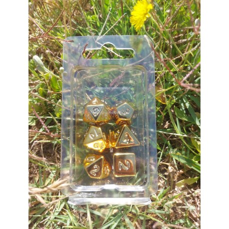 Blister Kit De 7 Des électroplaqués Dorés