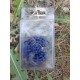 Dé Rotatif 6 En 1 .d20 D12 D10 D8 D6 D4 . Métal . Couleur Argent Foncé Bleu Type Wings