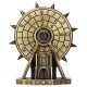 Dé Rotatif 6 En 1 .d20 D12 D10 D8 D6 D4 . Métal . Couleur Bronzetype Roue Castle