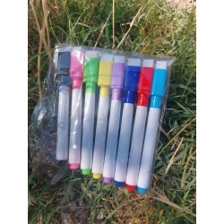 8 Marqueurs Effaçables De Différentes Couleurs