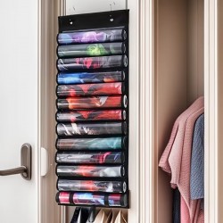 Sac De Rangement Tube Portable Pour 12 +1 Tapis De Jeu Suspendu En Plastique Transparent Et Crochet De Suspension -