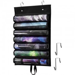 Sac De Rangement Tube Portable Pour 6 +1 Tapis De Jeu Suspendu En Plastique Transparent Et Crochet De Suspension -