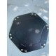 Piste De Dés Hexagonale Grise Ext Noir 17.5cm De Large 24 Cm Diagonale
