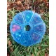 8 Sets De 7 Mini Dés 10-13mm Dans Boîte De Rangement Plastique
