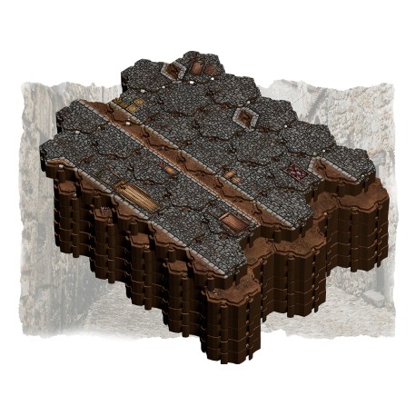 Lorescape Terrain System - Streets (150 pcs)