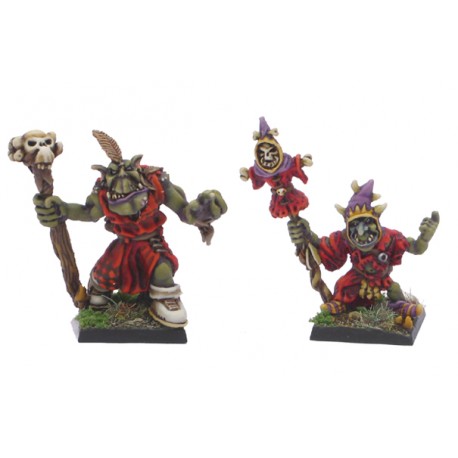 Shamans Orc & Gobelin