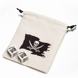 QW - Pirate dice & bag