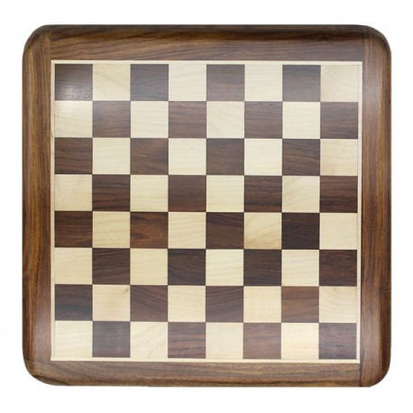 "Echiquier marqueté 50cm en Palissandre
