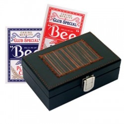 Coffret prestige poker + 2 jeux