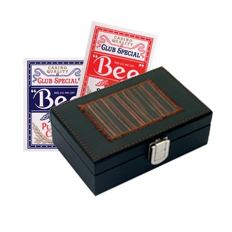 Coffret prestige poker + 2 jeux