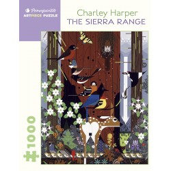 1000P Charley Harper-The Sierra Range