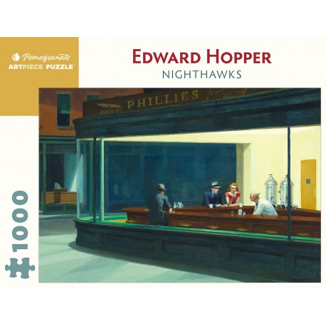 1000P Edward Hopper- Nightawks