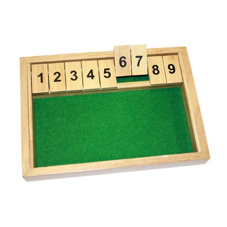Shut the box 9 (28X20X3.8cm)