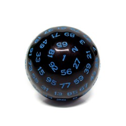 D100-Black Opaque(Blue Ink)
