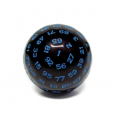 D100-Black Opaque(Blue Ink)