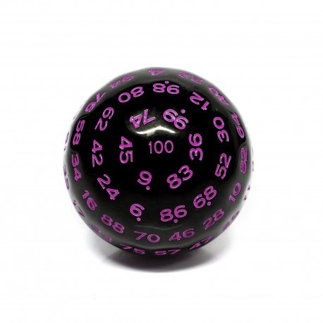 D100-Black Opaque(Purple ink)