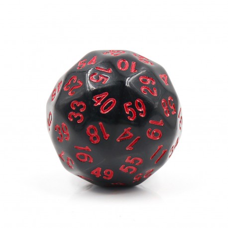 D60 Black Opaque (red ink)