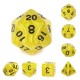 Yellow (Black font)pearl dice
