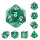 Green pearl dice