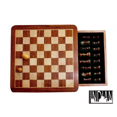 Echecs Magnétiques Tiroir 30X30cm